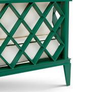 Canapea de exterior Ocean Club S, verde, blaise alb-crem, florent verde