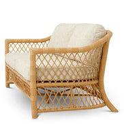 Canapea de exterior Riverton, ratan sintetic, arden natural