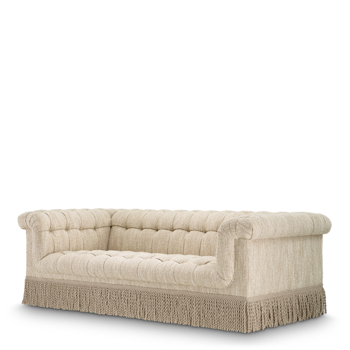 Canapea Dorantes bouclé, sonata crem