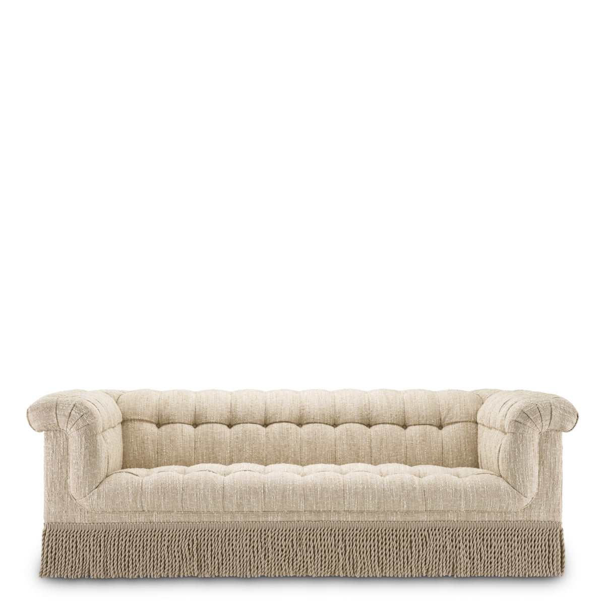 Canapea Dorantes bouclé, sonata crem