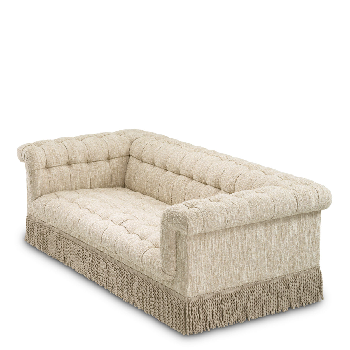 Canapea Dorantes bouclé, sonata crem