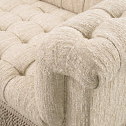 Canapea Dorantes bouclé, sonata crem
