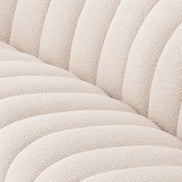 Canapea Kelly L bouclé crem