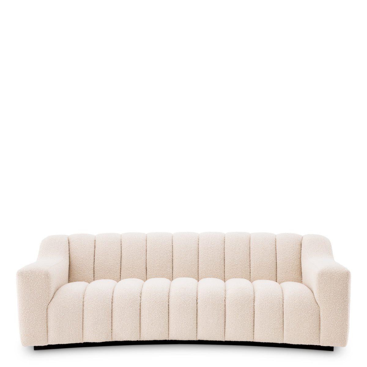 Canapea Kelly S bouclé crem