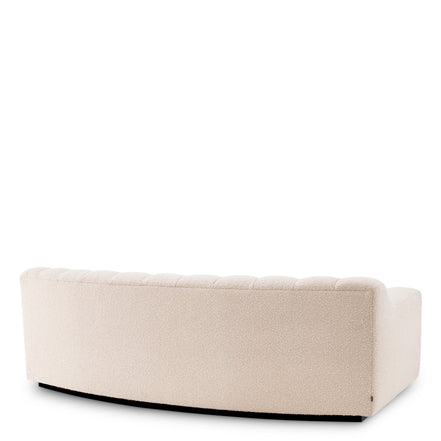 Canapea Kelly S bouclé crem