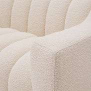 Canapea Kelly XS bouclé crem