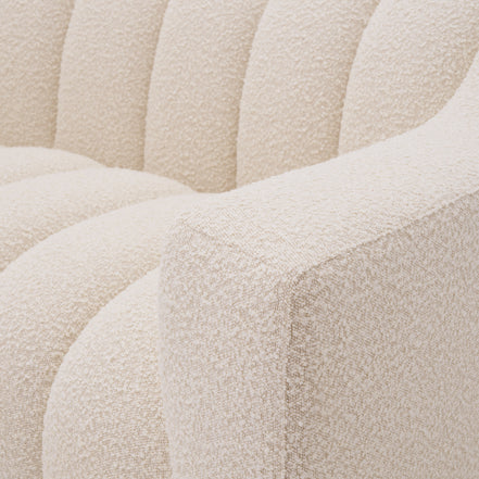 Canapea Kelly XS bouclé crem