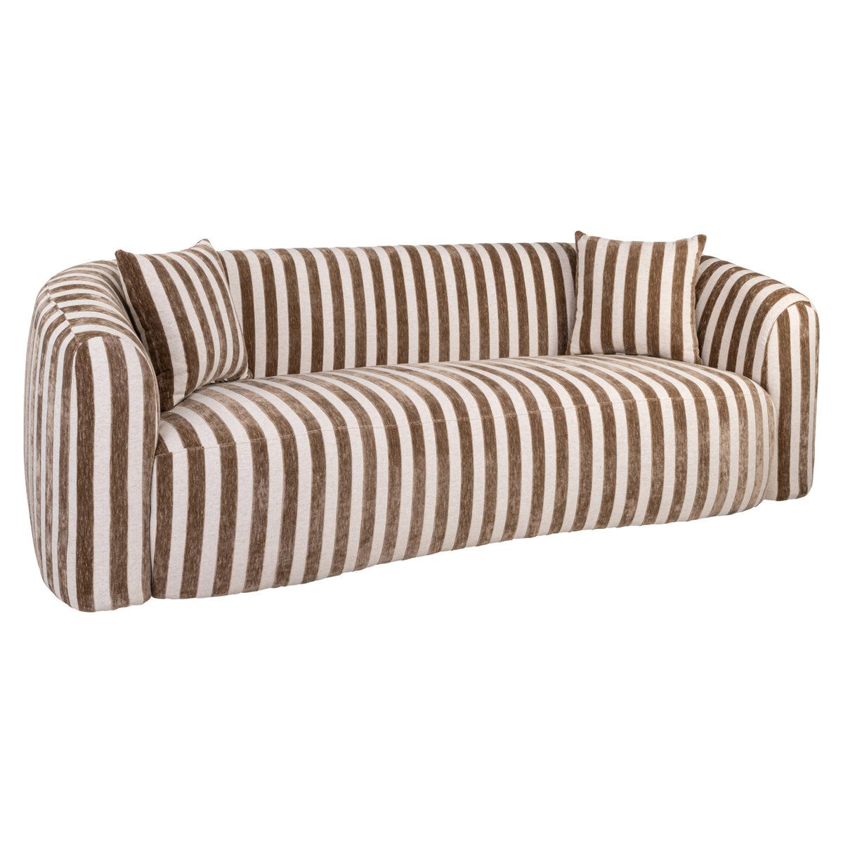 Canapea Luxandra, stripes nisip