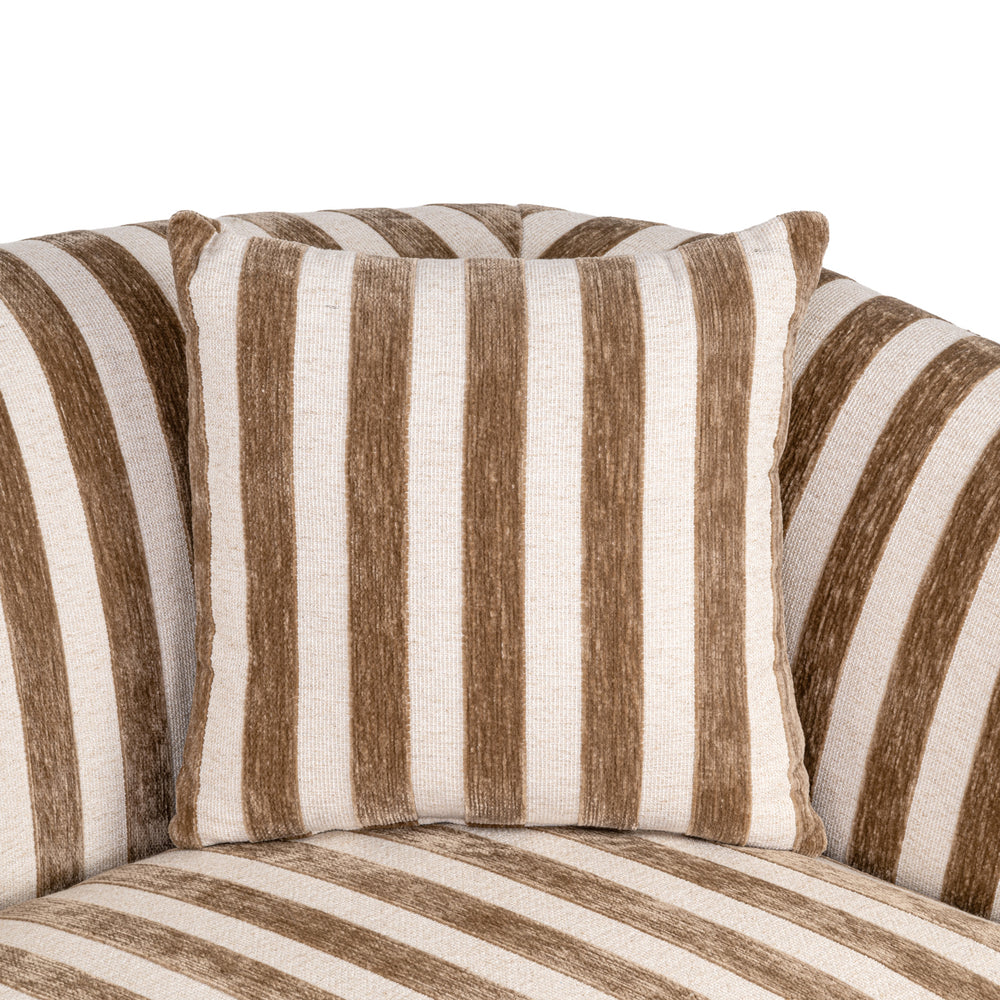 Canapea Luxandra, stripes nisip