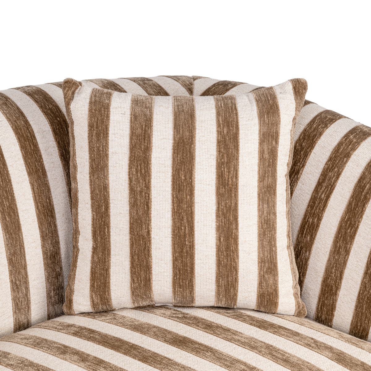 Canapea Luxandra, stripes nisip