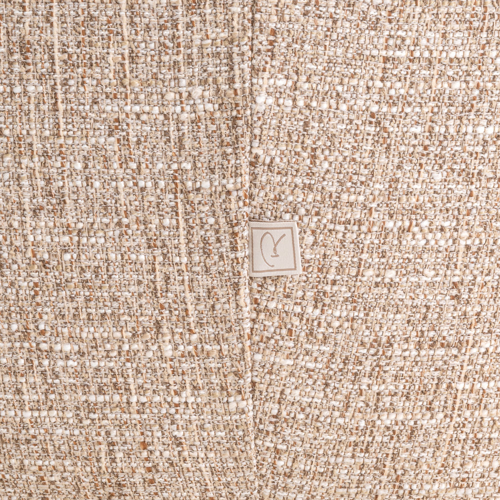 Canapea Luxandra, tweed nisip, ignifug