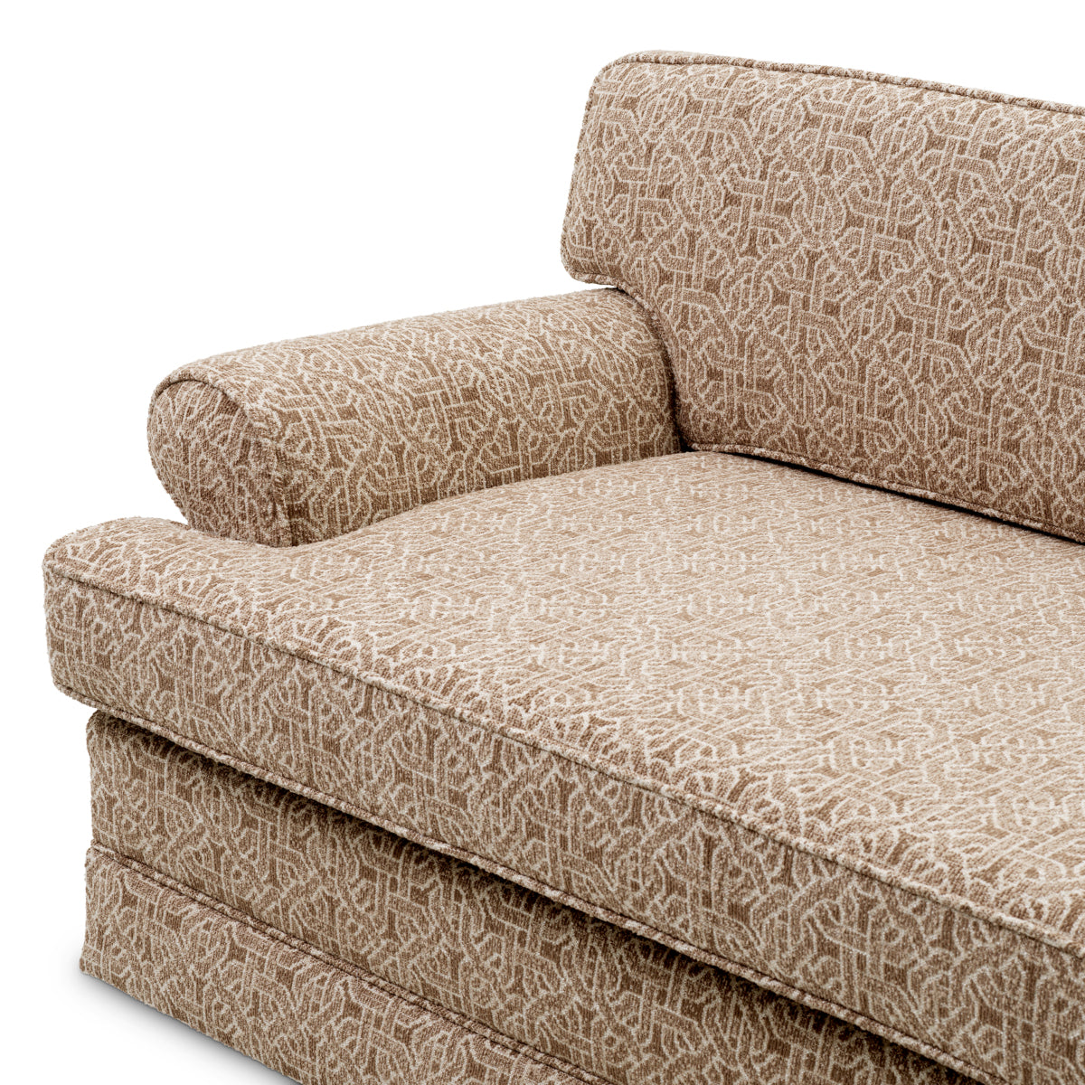Canapea Madison frieze jacquard bej