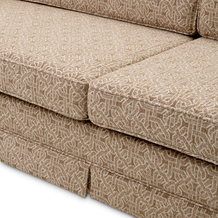 Canapea Madison frieze jacquard bej