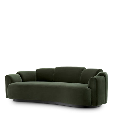 Canapea Marbella torrin verde catifea