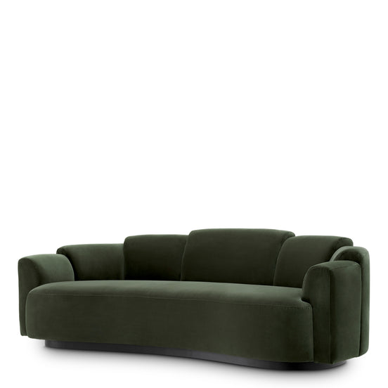 Canapea Marbella torrin verde catifea