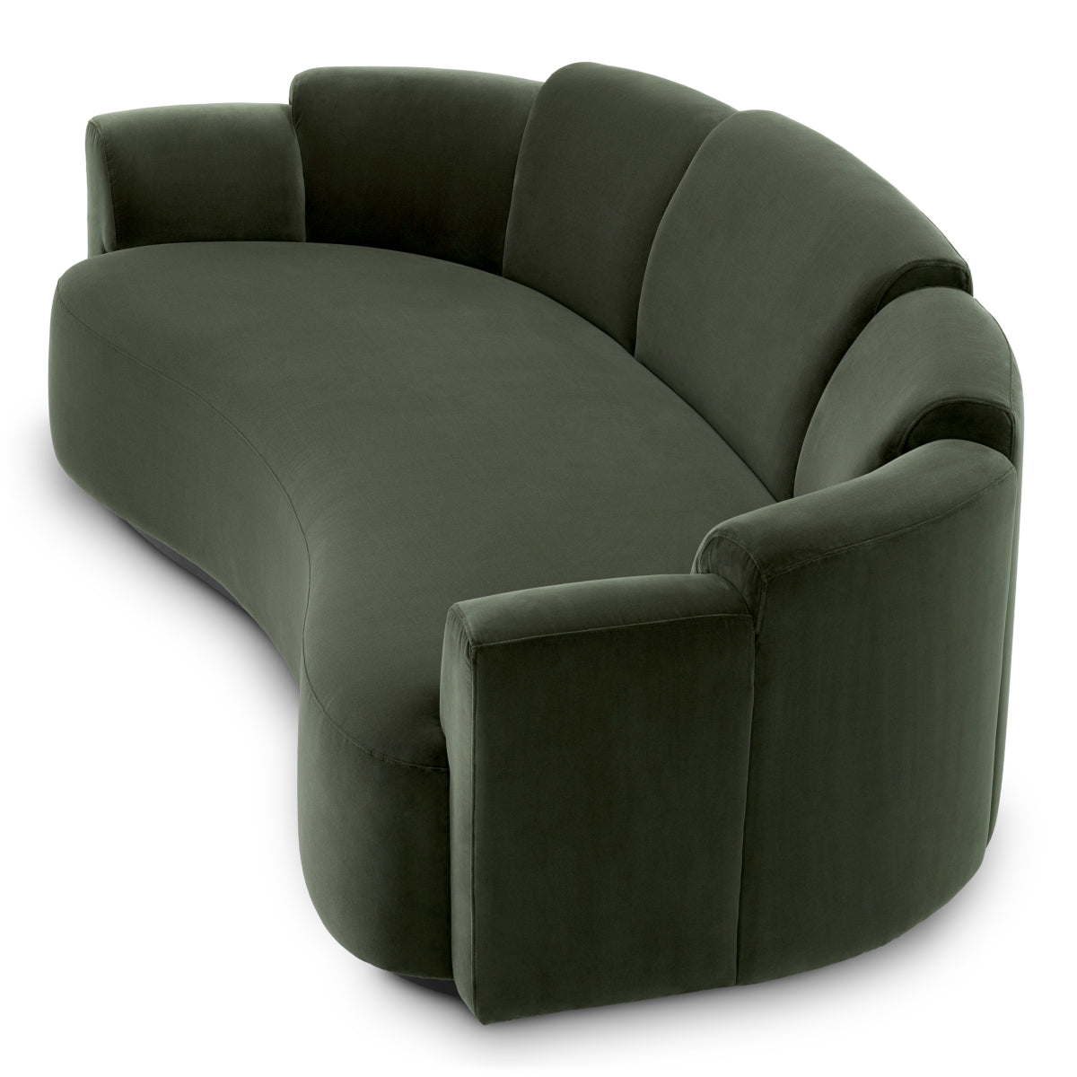 Canapea Marbella torrin verde catifea