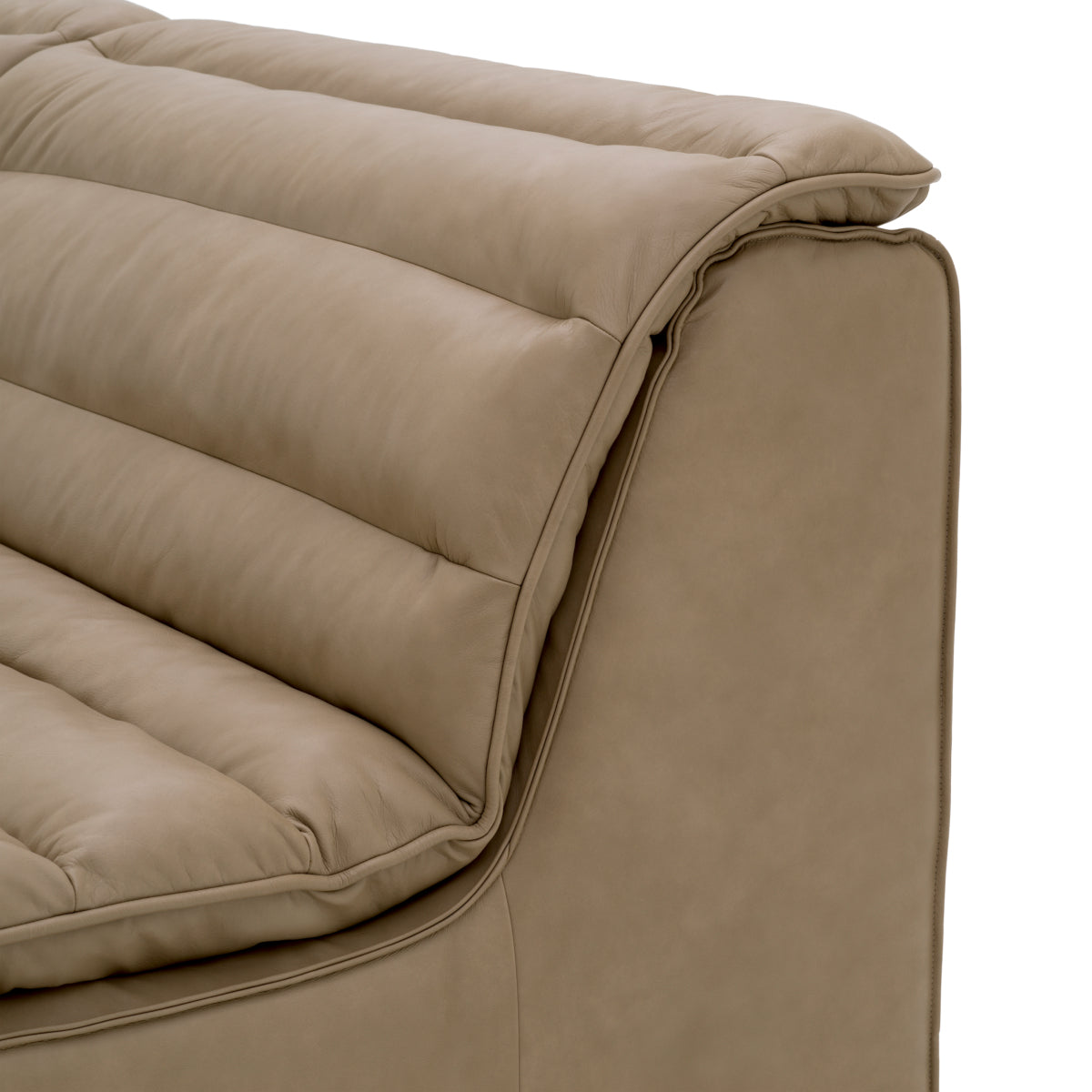 Canapea modulară Dunemore, piele barley