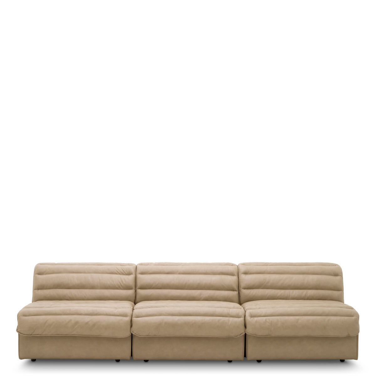 Canapea modulară Dunemore, piele barley
