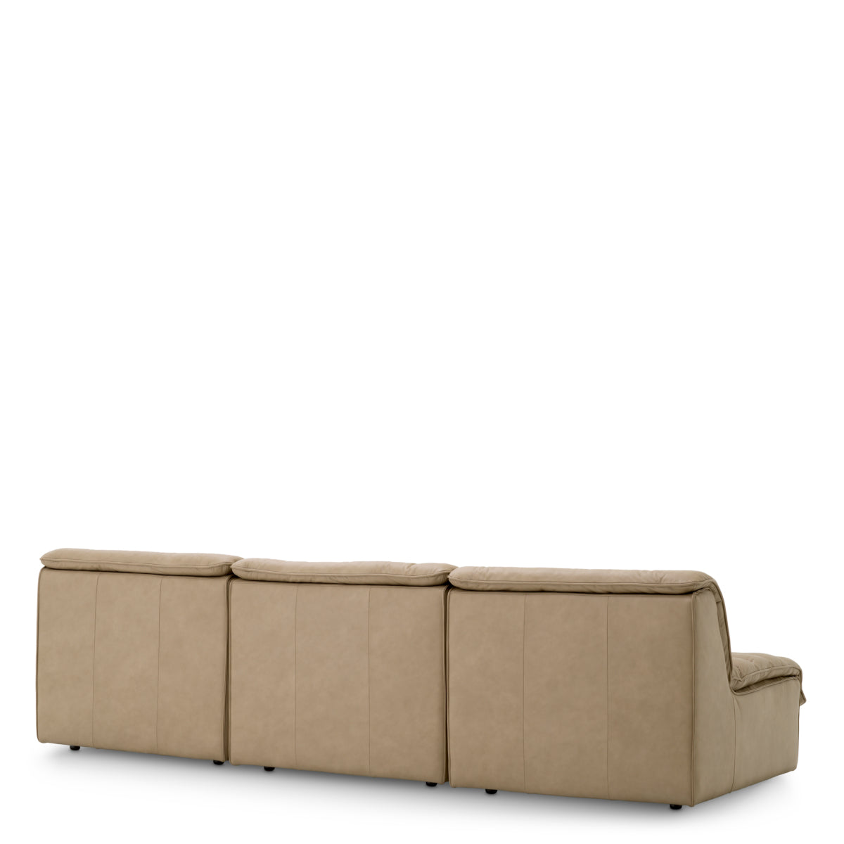 Canapea modulară Dunemore, piele barley