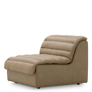 Canapea modulară Dunemore, piele barley