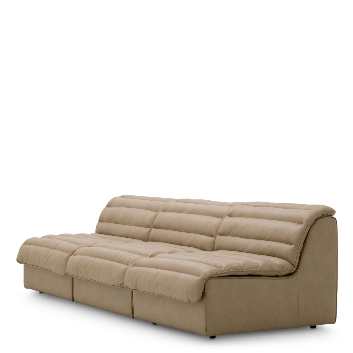Canapea modulară Dunemore, piele barley