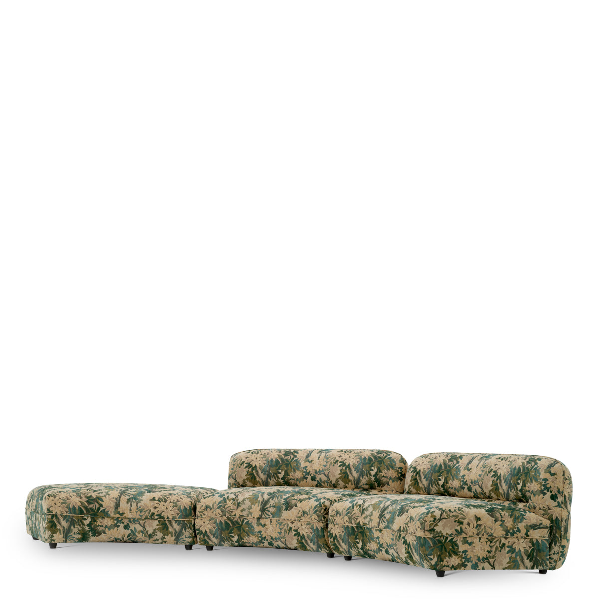 Canapea modulară Grand Avenue marston verde – taburet