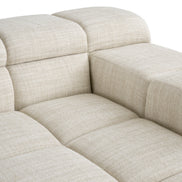 Canapea modulară Hunter albury bej – lounge dreapta