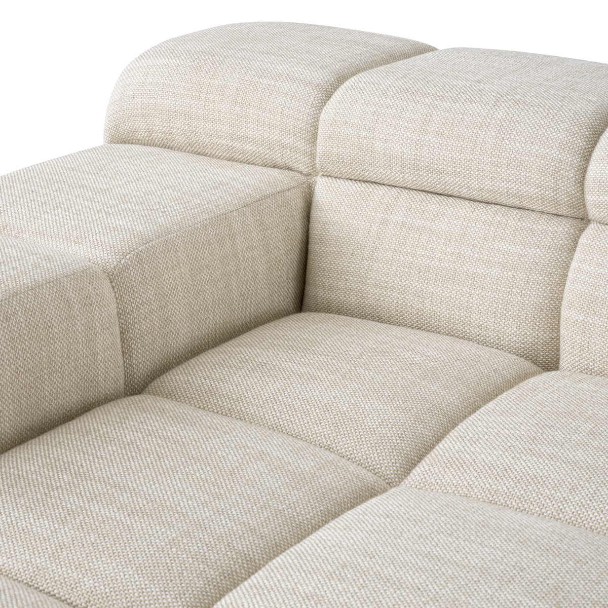 Canapea modulară Hunter albury bej – lounge stânga