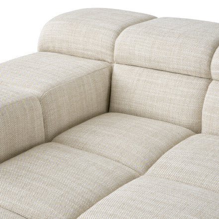 Canapea modulară Hunter albury bej – lounge stânga