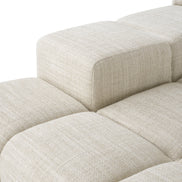 Canapea modulară Hunter albury bej – lounge stânga