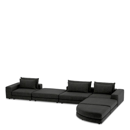 Canapea modulară Lounge Club lurano antracit – modul central