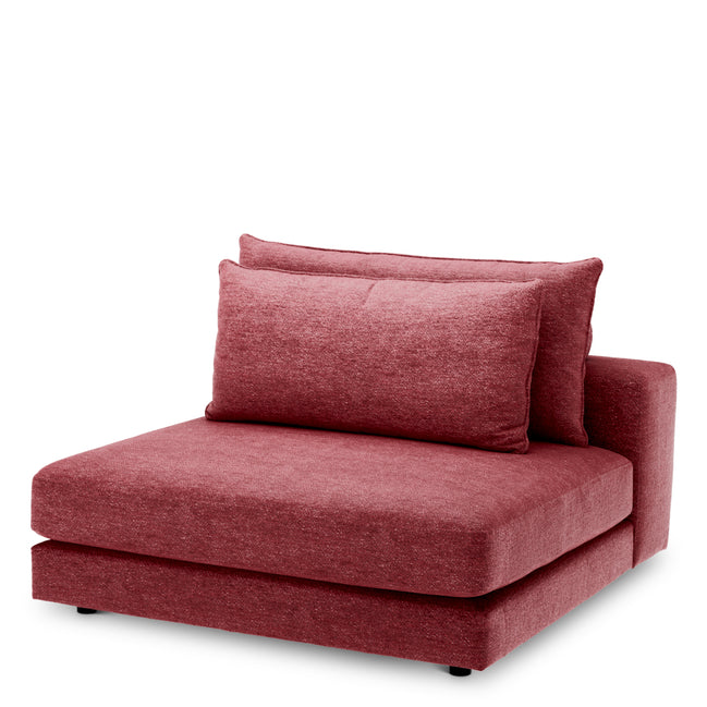 Canapea modulară Lounge Club lurano burgund – modul central