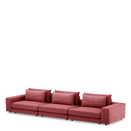 Canapea modulară Lounge Club lurano burgund – modul central
