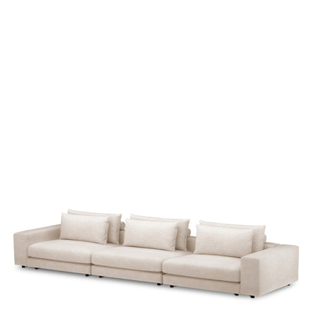 Canapea modulară Lounge Club lurano ivoriu – modul central