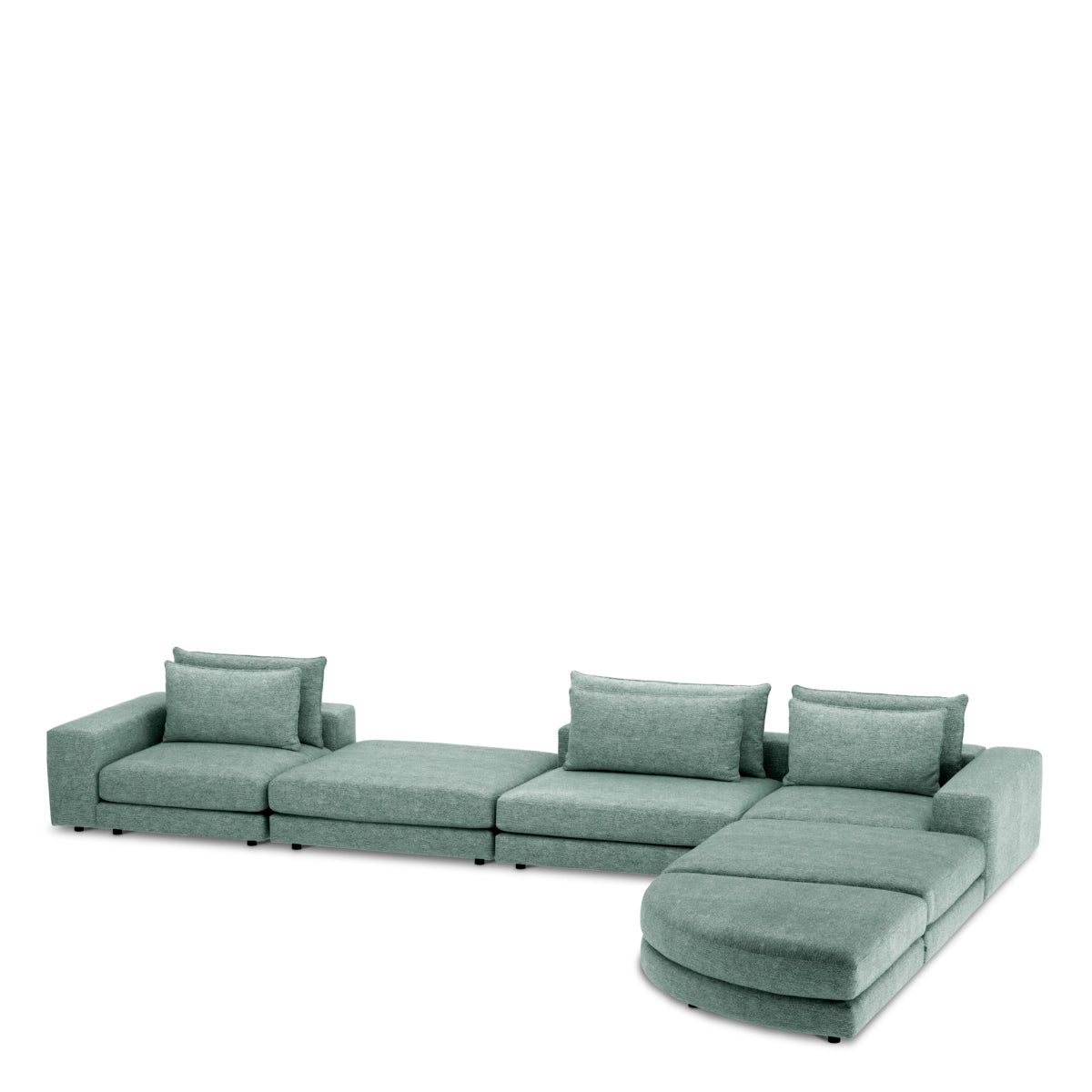 Canapea modulară Lounge Club lurano turcoaz – modul central