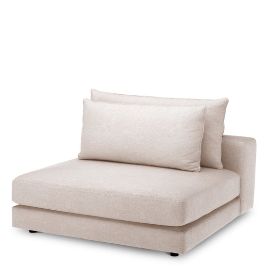 Canapea modulară Lounge Club montier nisip – modul central