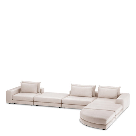 Canapea modulară Lounge Club montier nisip – modul central
