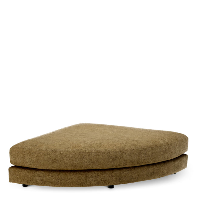 Canapea modulară Lounge Club montier verde fistic – taburet semirotund