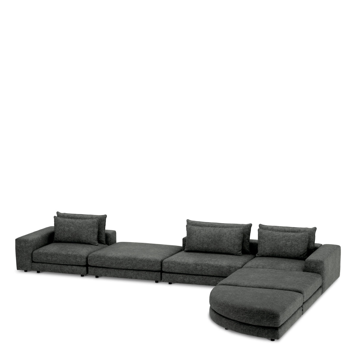 Canapea modulară Lounge Club velora antracit – modul central