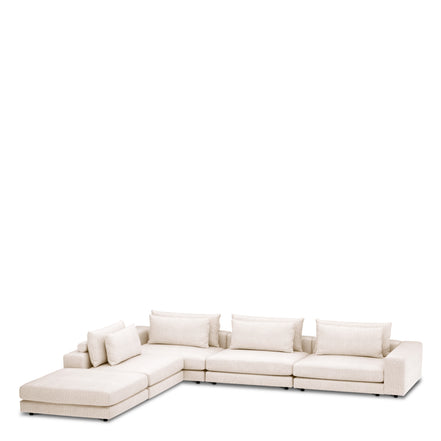 Canapea modulară Lounge Club velora crem – modul central