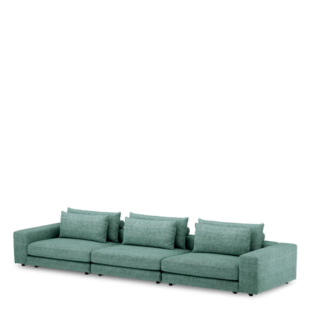 Canapea modulară Lounge Club velora verde marin – colț L dreapta