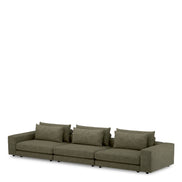 Canapea modulară Lounge Club velora verde mușchi – modul central