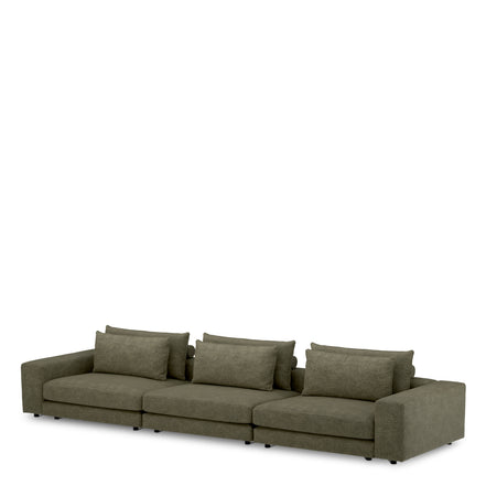 Canapea modulară Lounge Club velora verde mușchi – modul central