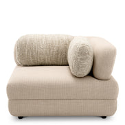 Canapea modulară Paulo scalea nisip, sonata crem – colț