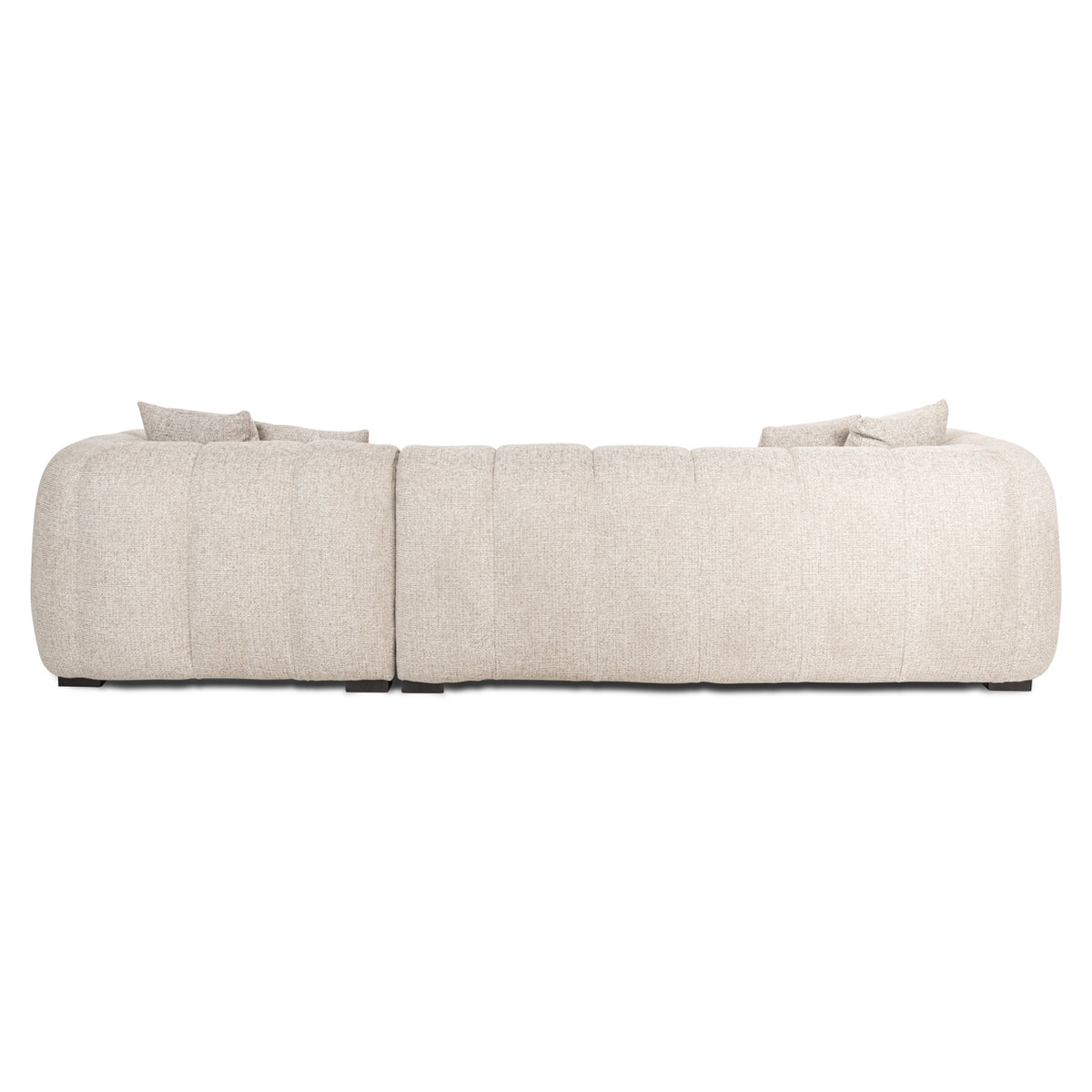 Canapea Novaro, natural fancy, cu șezlong dreapta