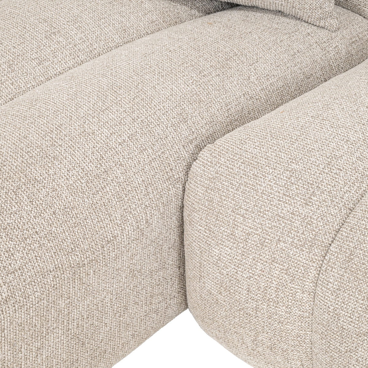Canapea Novaro, natural fancy, cu șezlong stânga