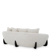 Canapea Siderno, seashell alb-crem