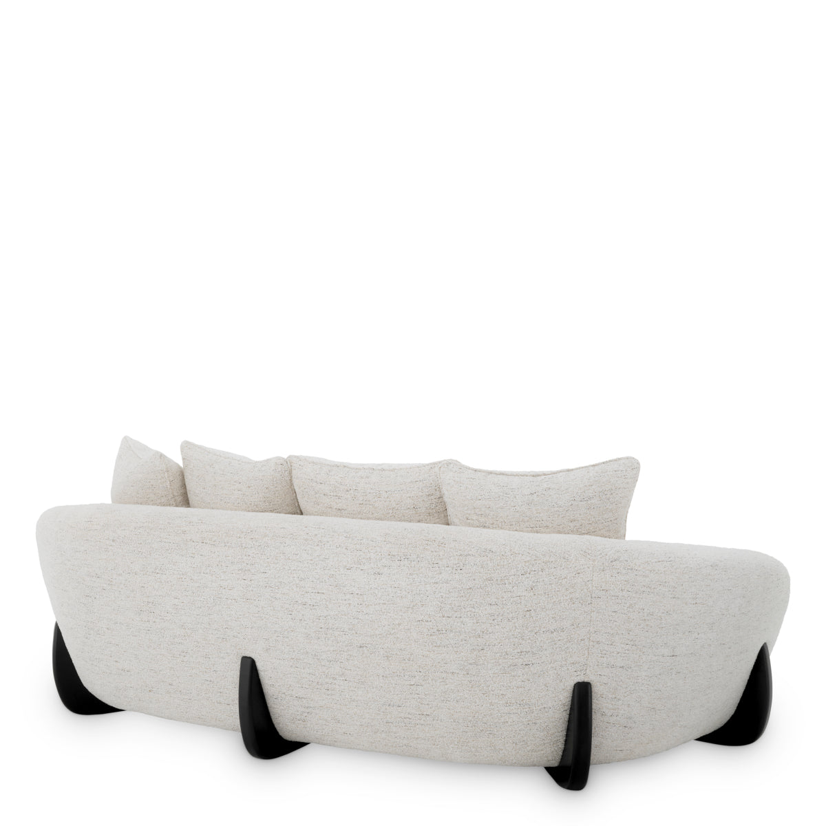 Canapea Siderno, seashell alb-crem