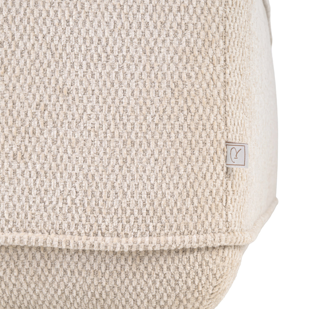 Canapea Tudor, boldweave natural, 1 loc, spătar mobil