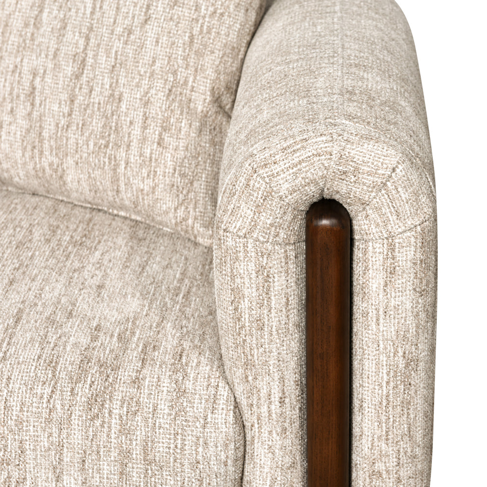 Canapea Winslov, softweave natural, ignifug